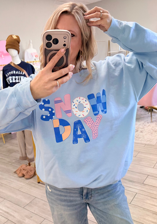Snow Day Wholesale Graphic Sweatshirt