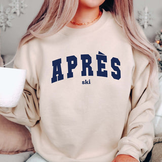 Apres Ski Wholesale Graphic Sweatshirt - Fast Shipping - Limeberry Wholesale