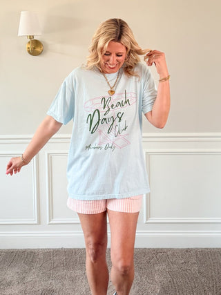 Beach Days Club Wholesale Comfort Color Graphic Tee - Limeberry Wholesale