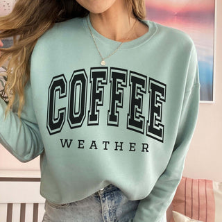 Coffee Weather Wholesale Bella Crew Sweatshirt - Limeberry Wholesale