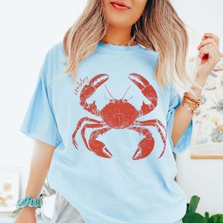 Crabby Wholesale Comfort Color Tee - Quick TAT - Limeberry Wholesale